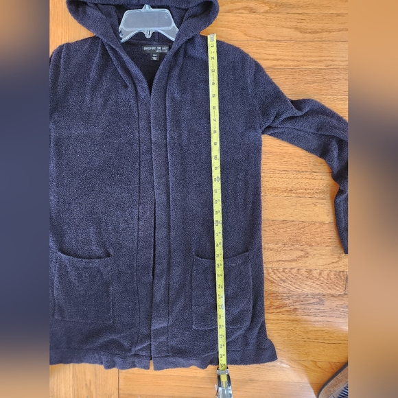 Barefoot Dreams Cozychic Lite Coastal Hooded Cardigan, size xs/s - Picture 10 of 10